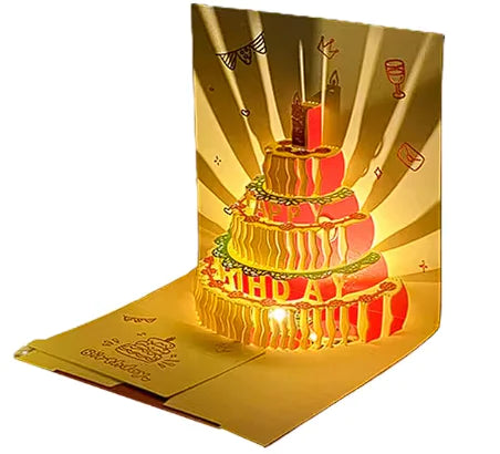 Birthday Cake Greeting Card