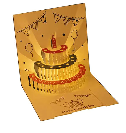 Birthday Cake Greeting Card